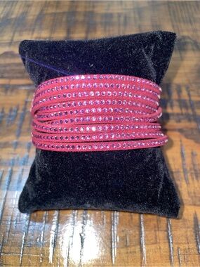 Touchstone Crystal by Swarovski- Star Wrap Bracelet